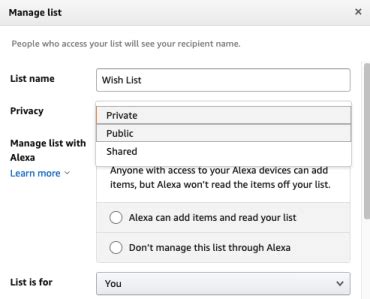 amazon notify me when wishlist items are discount